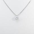 【リメイク】プラチナダイヤモンドネックレス 0．656ct・D・VVS2・GOOD