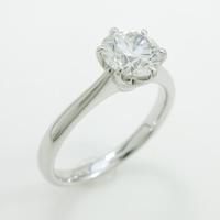 プラチナダイヤモンドリング 1．037ct・D・VS1・VERYGOOD30％引き