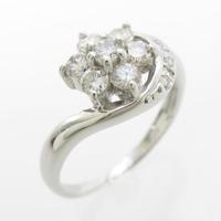 PT フラワー ダイヤモンドリング