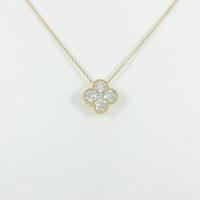 ポンテヴェキオ フラワー ダイヤモンドネックレス