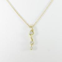 トリロジー ダイヤモンドネックレス20％引き