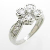 PT フラワー ダイヤモンドリング