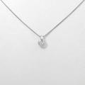 【リメイク】プラチナダイヤモンドネックレス 0．321ct・F・SI2・GOOD