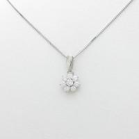 PT フラワー ダイヤモンドネックレス