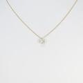 【リメイク】K18YG ダイヤモンドネックレス 0．751ct・I・VS2・VERYGOOD10％引き