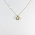 【リメイク】K18YG ダイヤモンドネックレス 0．326ct・J・SI1・GOOD