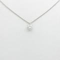 【リメイク】プラチナダイヤモンドネックレス 0．348ct・F・VS1・VERYGOOD