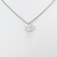 【リメイク】プラチナダイヤモンドネックレス 0．330ct・F・I1・GOOD