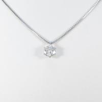 【リメイク】プラチナダイヤモンドネックレス 0．467ct・F・VS1・VERYGOOD