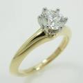 ティファニー クラッシックソリティア リング 0．66ct・H・VVS2・3EXT