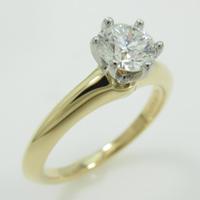 ティファニー クラッシックソリティア リング 0．66ct・H・VVS2・3EXT