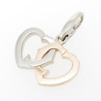 カルティエ ダブルハート チャーム