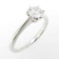 【リメイク】プラチナダイヤモンドリング 0．411ct・D・VVS1・3EXT H＆C