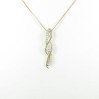 K18YG ダイヤモンドネックレス