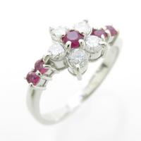 PT フラワー ルビーリング30％引き