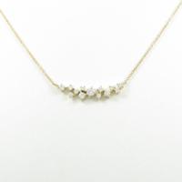 【リメイク】K18YG ダイヤモンドネックレス