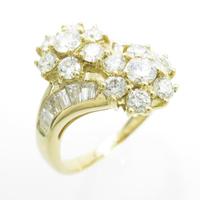 18KYG ダイヤモンドリング