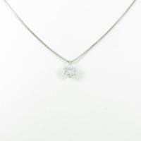 【リメイク】プラチナダイヤモンドネックレス 0．308ct・F・SI1・GOOD30％引き