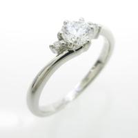 プラチナダイヤモンドリング 0．320ct・E・VS2・3EXCELLENT H＆C