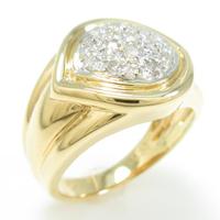 K18YG／K18WG ダイヤモンドリング