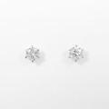 【リメイク】ST／プラチナダイヤモンドピアス 0．262ct・0．270ct・D・SI1?2・VG