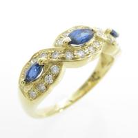 K18YG サファイヤリング20％引き