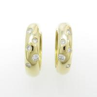 K18YG ダイヤモンドピアス