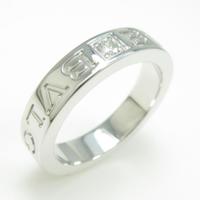 ブルガリ ダブルロゴ リング