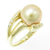 K18YG シロチョウパールリング10％引き