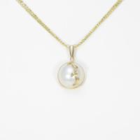 K18YG マベパールネックレス