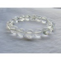 AB0404　【限定価格】　ナチュラル　レインボークォーツ（アイリスクォーツ）　１２ｍｍ　ブレスレット