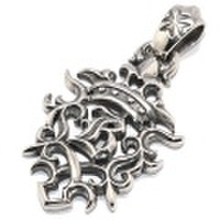 BWL(ビルウォールレザー)PN1009 XL B-Crown w/Tribal Pendant XL Bクラウントライバルペンダント