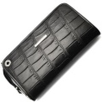 BWL(ビルウォールレザー)　W949 Zipper Alligator Black ジッパーアリゲーター プレミアムブラック