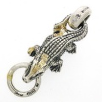 BWL(ビルウォールレザー)　＃2　クロコダイルペンダント PN991　【カスタム品】