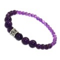 Bizarre(ビザール)　ステップペッドブレスレット（S)アメジスト　BBS017AM