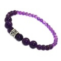 Bizarre(ビザール)　ステップペッドブレスレット（S)アメジスト　BBS017AM