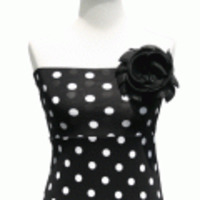 Bloomrooms◆ディアナフラワーシルクコサージュ・ヘッドドレス（ピンクリップ付）◆ブラック