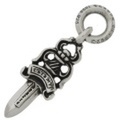 CHROME HEARTS(クロムハーツ)　ダガーチャーム ペンダント【トップのみ】　ネックレス