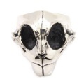 CRAZY PIG DESIGNS(クレイジーピッグ)BUGS B SKULL バグズBスカルリング　#1027