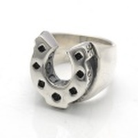 CRAZY PIG DESIGNS(クレイジーピッグ)　スモールホースシューリング　Small Horseshoe　#752