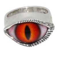 CRAZY PIG DESIGNS(クレイジーピッグ)　ラッシュアイリング(レッド/キャッツアイ)　Lash eye #9