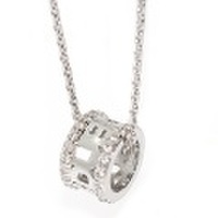 DUB collection(ダブコレクション)Raise Spice Pile Necklace (ホワイト)【DUBj-225-2 WH】　チェーン：45cm