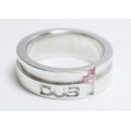 DUB collection(ダブコレクション)　mat line cross ring(lady’s)　レディースリング【DUBj-158-1】