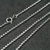 G0107 ： ボールチェーン・ネックレス（55cm）