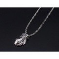 IDEALISM SOUND（イディアリズムサウンド）　Feather Necklace - Silver（フェザーネックレス - シルバー）