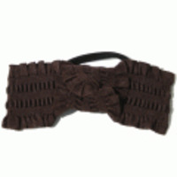 Jennifer Ouellette◆ラッフルリボンヘアゴム◆ブラウン