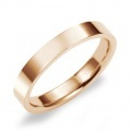 K18RG　フラット・マリッジリング（結婚指輪）3mm (N030O150N1*01-K18RG)