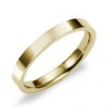 K18YG　フラット・マリッジリング（結婚指輪・幅広タイプ）2.5mm (N025O140N1*01-K18YG)