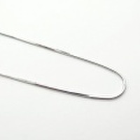 K18ホワイトゴールド　ティラブレスレット　18cm　0.6mm