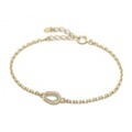 SYMPATHY OF SOUL（シンパシーオブソウル）　Small Horseshoe Chain Bracelet - K18Yellow Gold w/Diamond（スモールホースシューチェーンブレスレット - K18イエローゴールド w/ダイヤモンド）